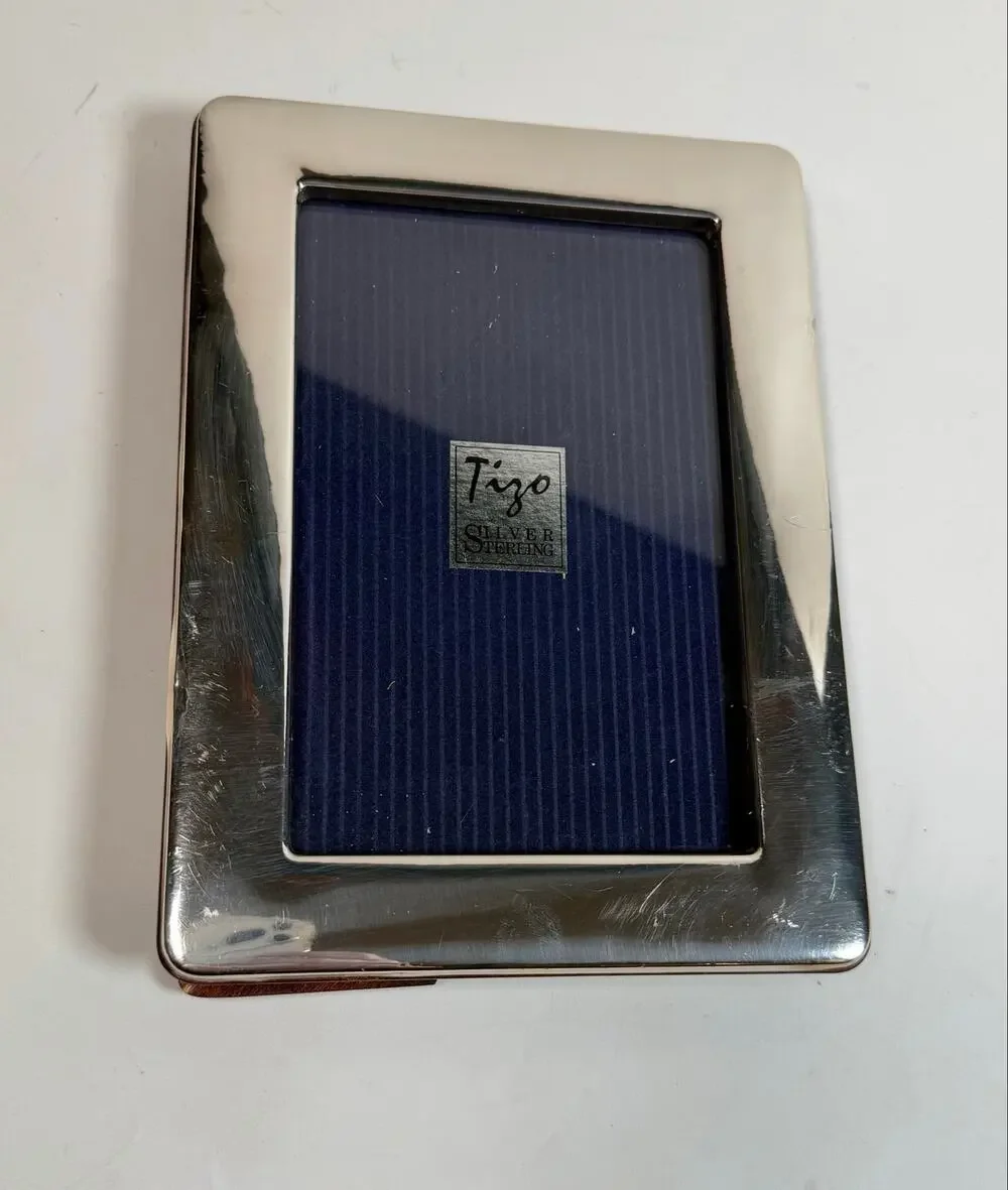 Tizo 925 Sterling Silver Photo Frame 5” x 7”